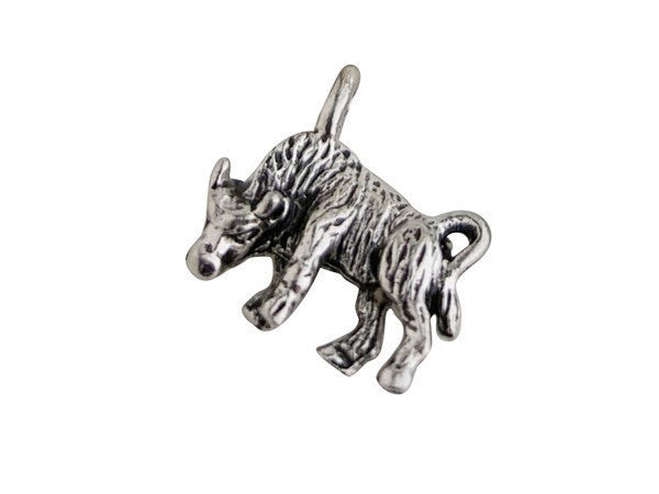 Taurus Charm - Taurus Zodiac Sign - Charms & Bangles - 2